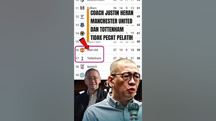 Coach Justin heran MU dan Tottenham tidak pecat pelatih