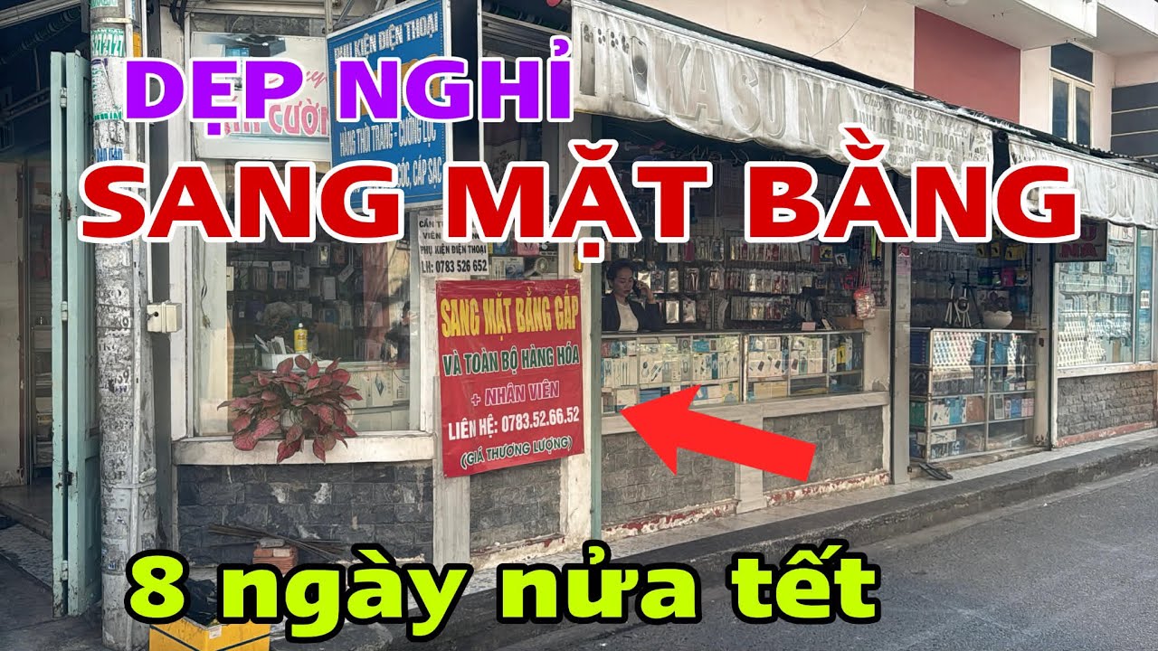 Tập 2855 DẸP NGHỈ SANG MẶT BẰNG GẤP CẬN TẾT