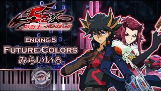 Yu-Gi-Oh 5Ds Ending 5 Future Colors Piano Cover and Tutorial - YuGiOh 5Ds ED5 Mirai iro screenshot 4