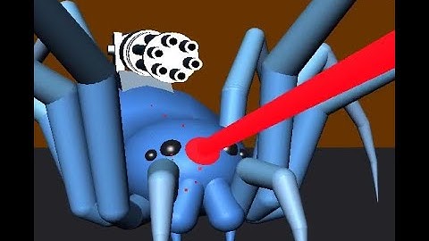 OpenGL Spider Animation