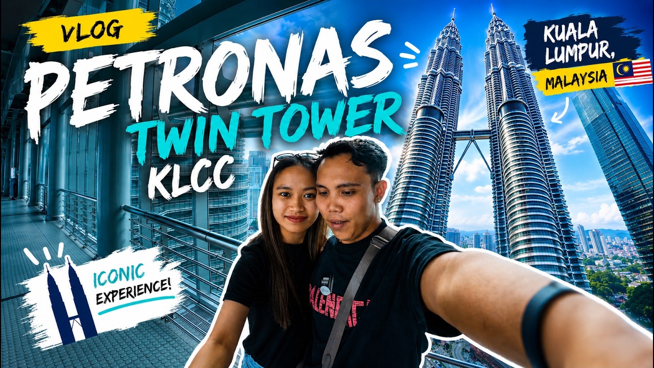 Travelling Vlog : Petronas Twin Towers KLCC - YouTube