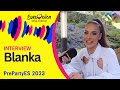 Capture de la vidéo Interview With Blanka | Poland (Eurovision Prepartyes 2023 Madrid)