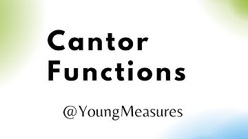Cantor Function Construction