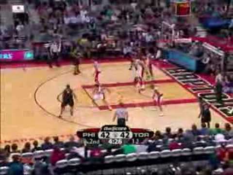 Toronto Raptors Vs Philadelphia 76ers Jan 09 08