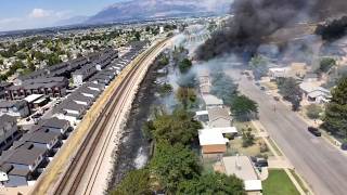 Roy neighbors describe chaos as fire spread through neighborhood