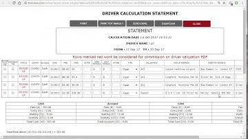 tbmslive driver calculation statement tutorial