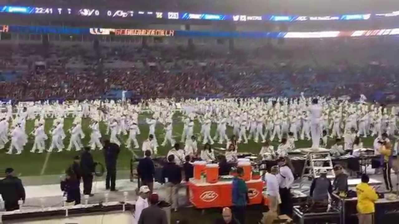 Tech Marching Band pregame 2014 ACC Championship YouTube