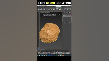 How to Create Real Stone in 3DS MAX 😱😱#shorts #youtubeshorts #ytshortsindia #ytshorts #trending