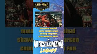 Mike Tyson Punched Shawn Michaels After Counting The Pin For Steve Austin At Wm 14
