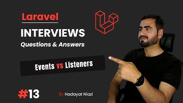 #13 Events vs Listeners in Laravel | Hadayat Niazi