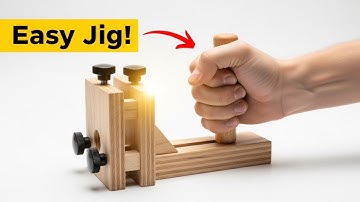 "How to Make Perfect Wood Joints Using a Simple Circular Saw Jig (No Talking)"
