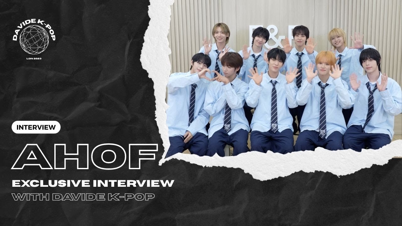 AHOF(아홉) Exclusive Interview Davide with K-pop #AHOF #아홉 #WHOWEARE #kpop #kpopinterview