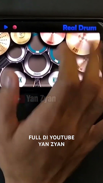 REAL DRUM - DJ MALAM PAGI VIRAL TIKTOK #djtiktokterbaru #yanzyan #realdrum