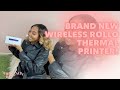 New Wireless Rollo Thermal Printer | Set Up + First Thoughts