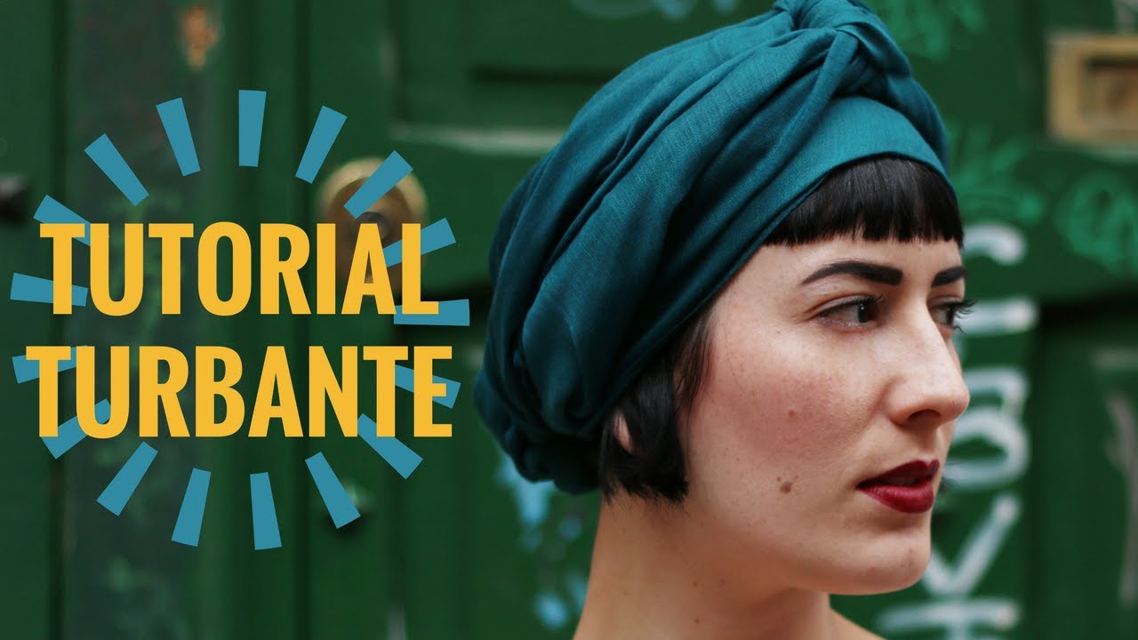 turbante per capelli fai da te