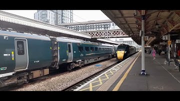 GWR Class 800 passing Slough (3/6/22)