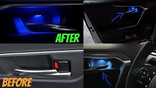 Toyota | How To DOOR handle LED ambient LIGHT install?