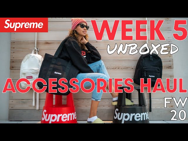 Supreme SS 17 Week 1 Pickup Unboxing! Backpack, Elephant Tee, And Swirl  Tee! 