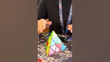 4.04 PR Pyraminx Single! #cubing #rubikscube #fast
