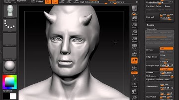 Z Brush Basics - Lesson 6 of 10 - Using Other Brushes