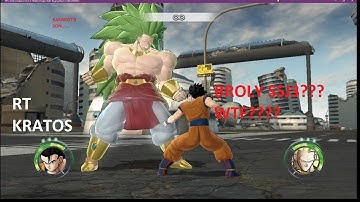 PS3 Emulator-RPCS3-LLVM-Vulkan Dragon Ball: Raging Blast 2 gohan vs BROLY SSJ3 epic battle