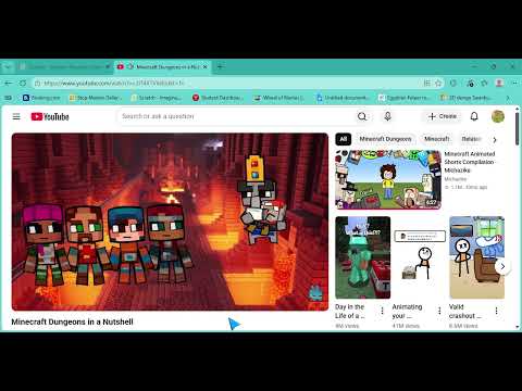 reacting to Minecraft Dungeons in a Nutshell