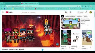 reacting to Minecraft Dungeons in a Nutshell