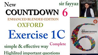 Countdown 6 | exercise 1C | ex 1C | complete | Oxford | unit 1 | Introduction to sets| grade 6