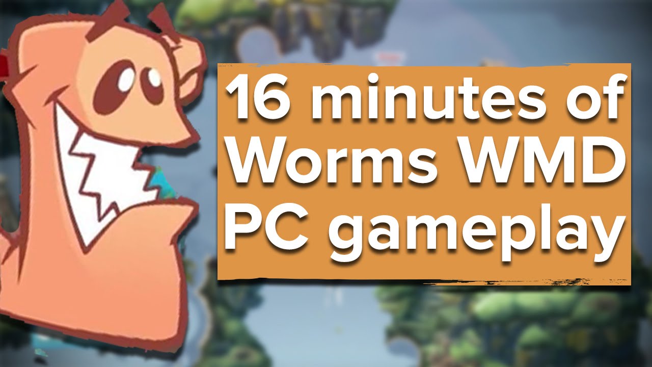 16 minutes of Worms WMD PC gameplay - Ian vs. Chris