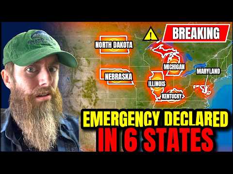 EMERGENCY just declared in 6 States....... This is BAD