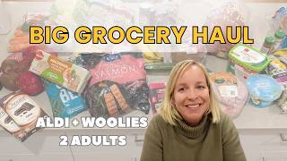 ALDI + Woolworths Haul: 10+ Days of Food for 2 (All Prices!)