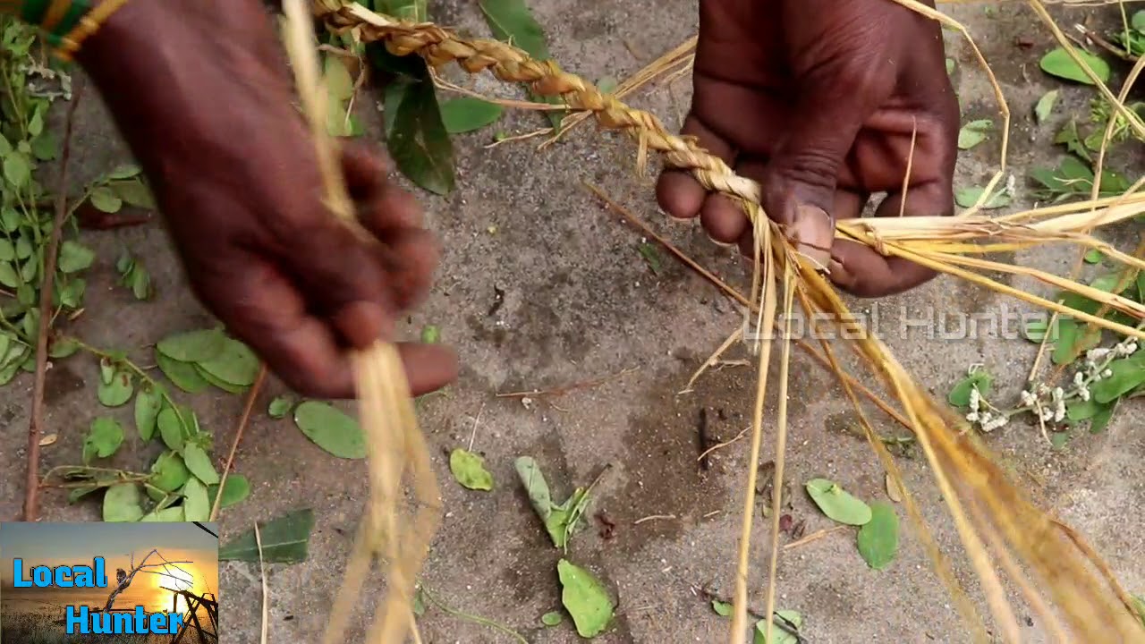 How to make Straw rope/Local Hunter YouTube