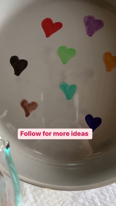 Magic Science Experiment for Kids! Expo markers, plate/bowl, and water