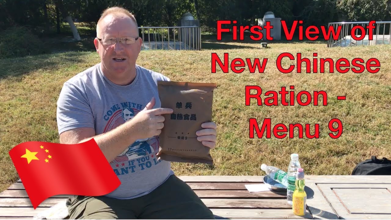 First View of New Chinese Ration - Menu 9 - YouTube