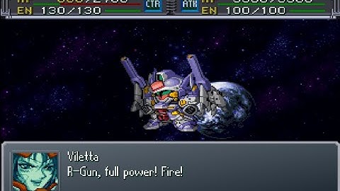 Super Robot Wars Alpha Gaiden - R-Gun Powered Attack