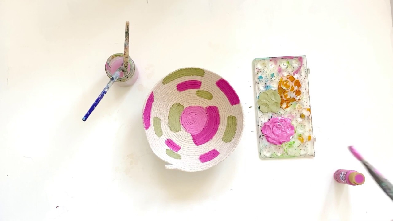 Sew a Rope Basket YouTube