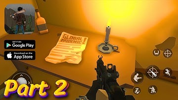 The Walking Zombie 2: Shooter Gameplay Walkthrough Part 2 - Battling the Mutant Plant (iOS, Android)