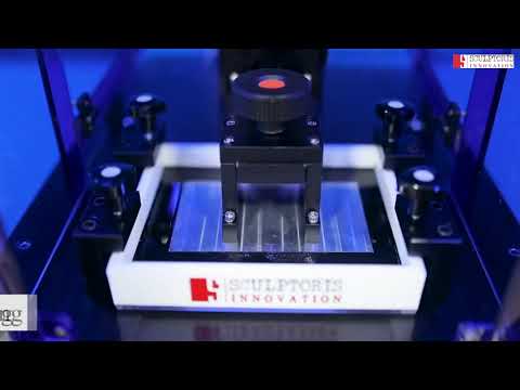SCULPTORIS INNOVATION_DLP 3d Printer user friendly operating system - video from Sculptoris