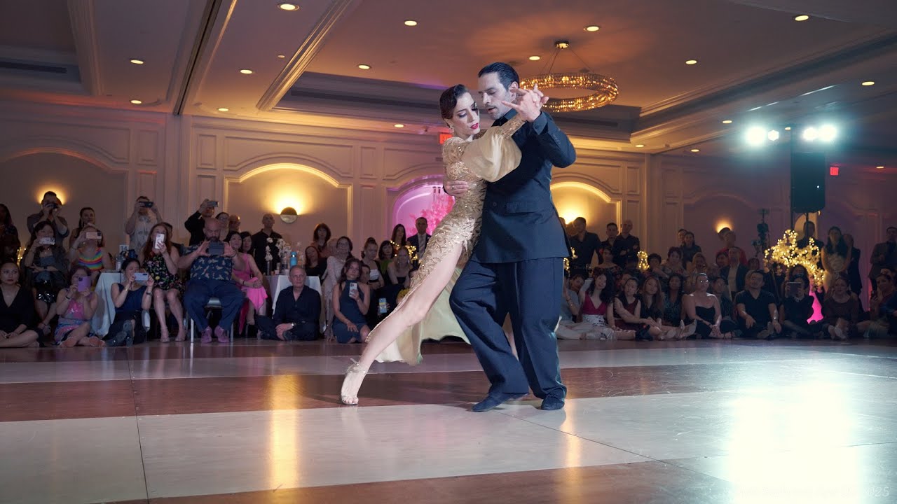 Manuela Rossi & Juan Malizia performing to "Berretin" at the 2025 SoCal Tango Championship