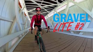 Gravel Cycling │ Covered Bridge, Abandoned Roads, Singletrack, & Animals │ Gravel Lite #2 │ CVNP