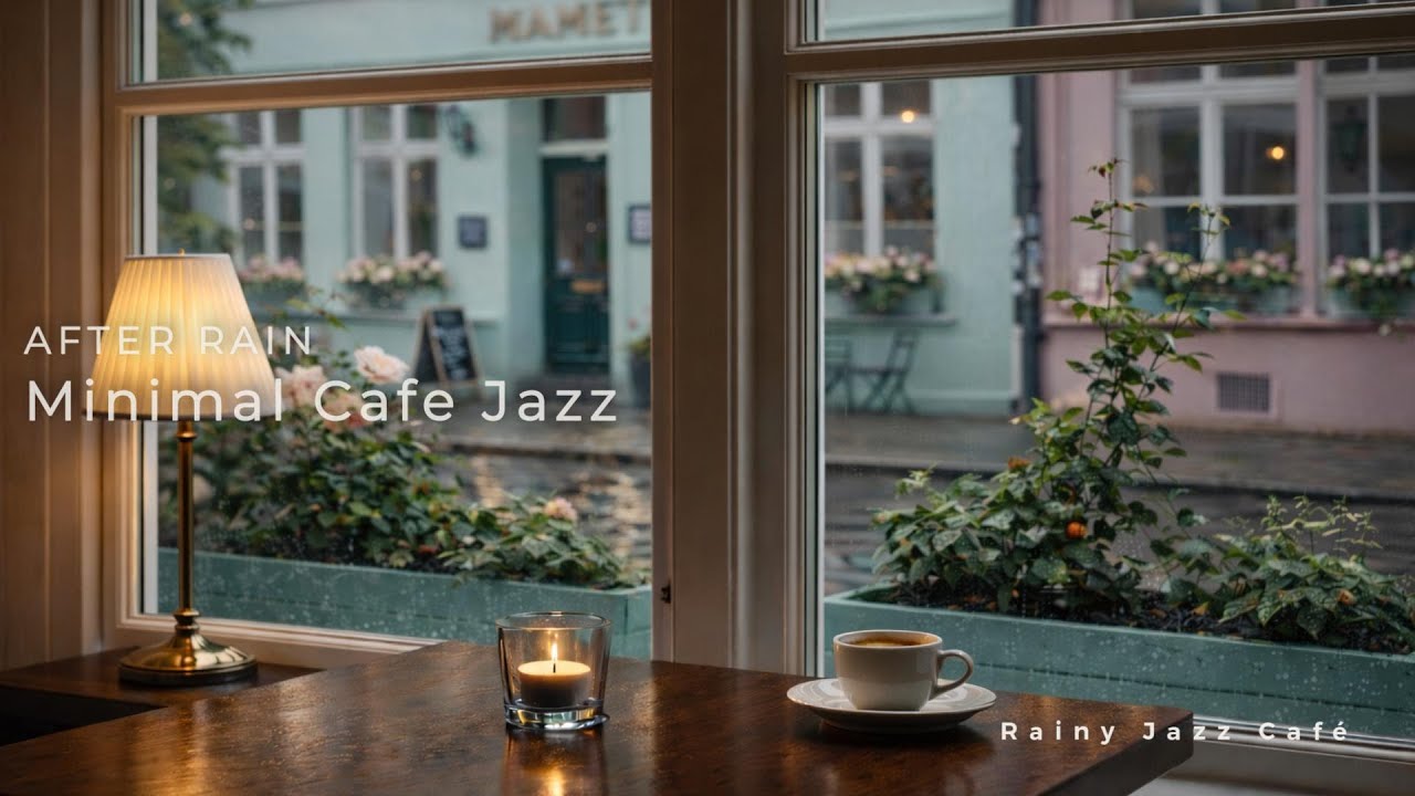 Rainy Jazz Café – After Rain Cafe Jazz for Study & Work | 3 Hours