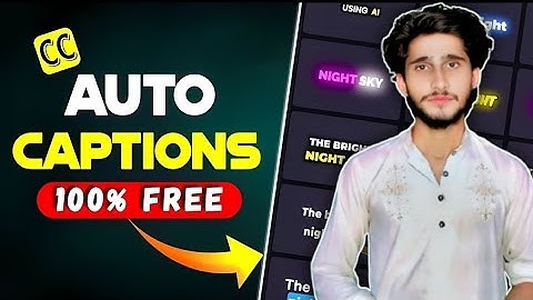 auto caption generator for video || Free Video caption use Karne Ka tarika
