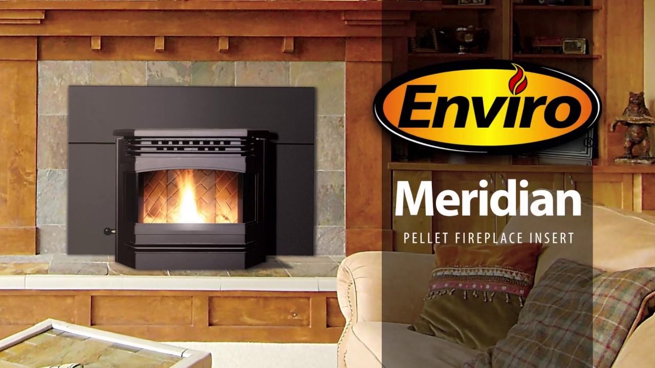 Meridian Enviro Pellet Fireplace Insert