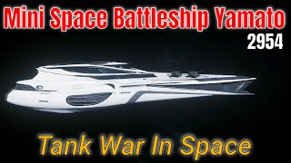 Converting 890j Into A Mini Space Battleship Yamato & Tank War In Space | SC Science & Fun 4k screenshot 4