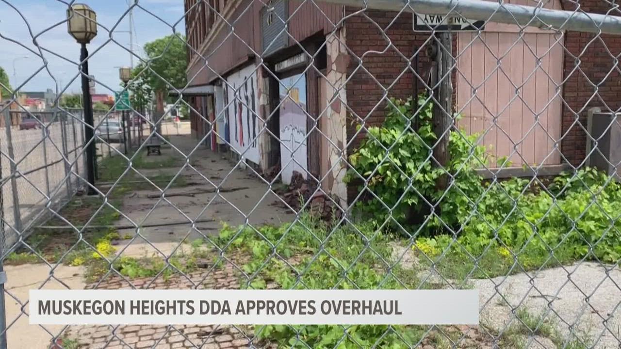 Strand Theater, other Muskegon Heights landmarks due for overhaul under new vision plan