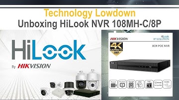 HiLook NVR-104/108MH-C/4P Unboxing