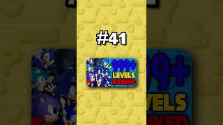 Number 41 - Ranking ALL 999+ Sonic Levels from Worst to Best #sonicthehedgehog