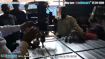 Máy ta rô UniFast ET-24-1350 (cần - điện- servo - M24)