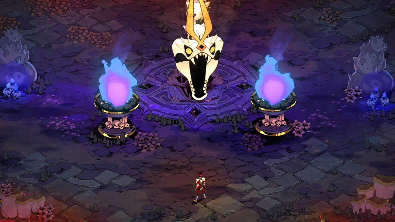 Hades Lernaean Bone Hydra Boss Fight YouTube