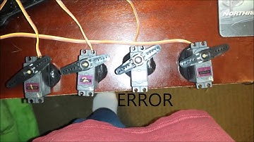 servo error